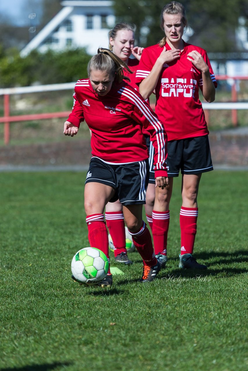 Bild 110 - Frauen SG Nie-Bar - PTSV Kiel : Ergebnis: 3:3